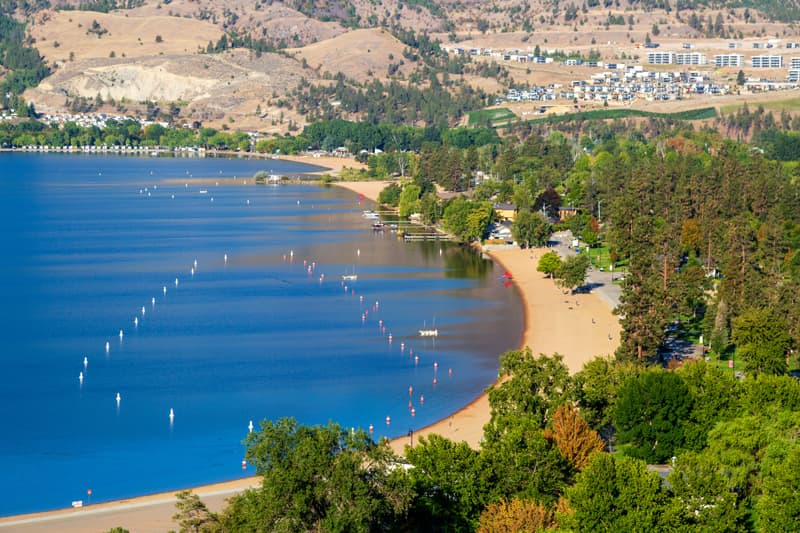Skaha Lake Beach RV Camping